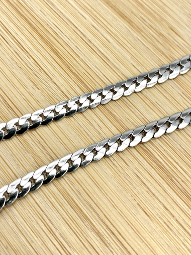 Wholesaler Cecile II - Steel chain necklace