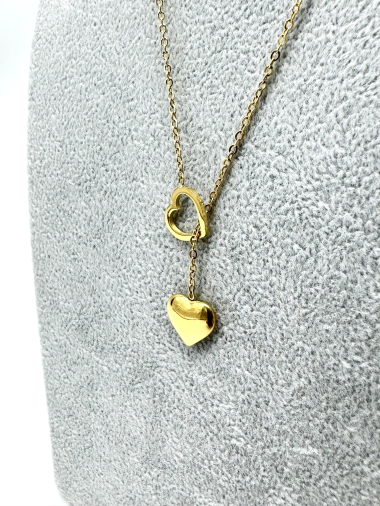 Wholesaler Cecile II - Stainless steel heart necklace