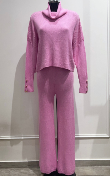 Wholesaler Céliris - Ribbed knit vest set