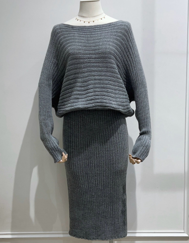 Wholesaler Céliris - Knit skirt set