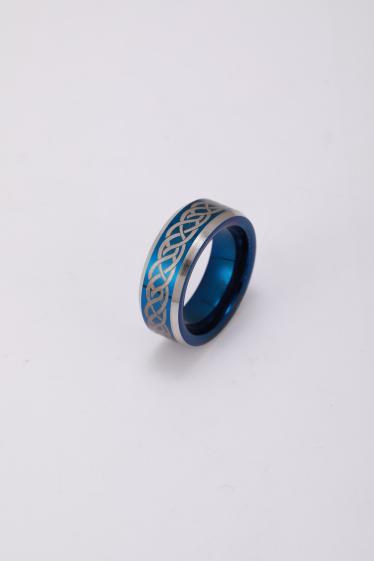 Wholesaler Ceramik - Stainless steel ring with black rings