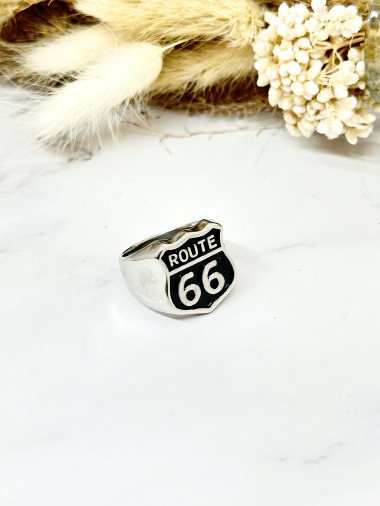 Wholesaler Ceramik - Knight route 66 stainless steel ring
