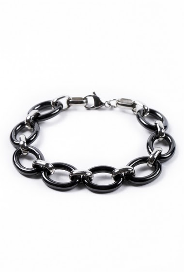 Großhändler Ceramik - bracelet stainless steel ceramique