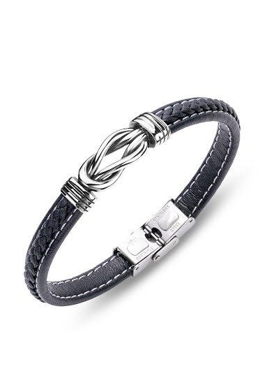 Mayoristas Ceramik - Bracelet for Men or Women Adjustable Leather and Stainless Steel