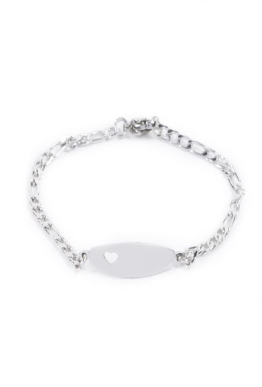 Großhändler Ceramik - Stainless steel gourmet bracelet