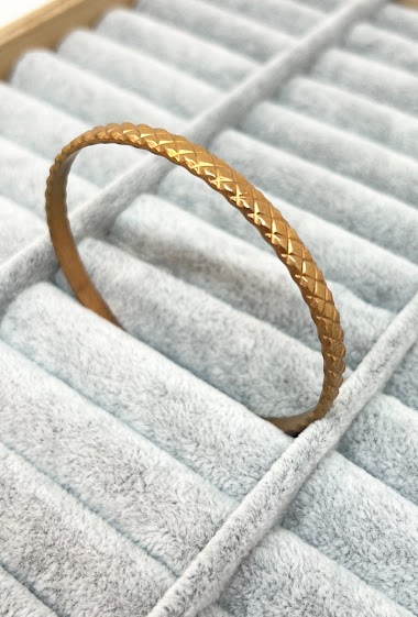 Großhändler Ceramik - Thin stainless steel band bracelet