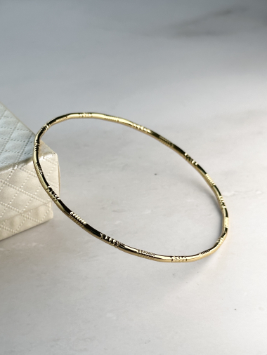 Wholesaler Ceramik - Thin stainless steel band bracelet