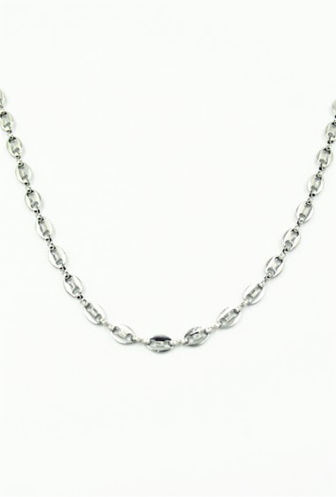 Großhändler Ceramik - necklace stainlees steel