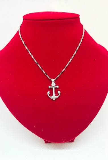 Großhändler Ceramik - Stainless steel necklace with pendant