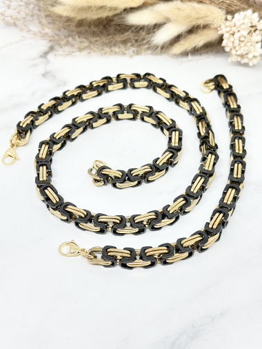 Wholesaler Ceramik - Necklace, bracelet, stainless steel set