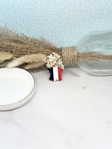 Grossiste Ceramik - Pendentif France en acier inoxydable