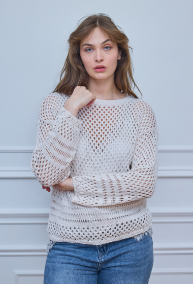 Wholesaler NEW& CO - crochet sweater