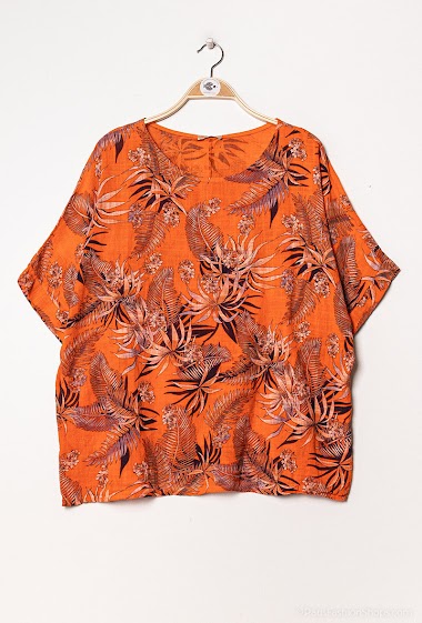 Wholesaler Chana Mod - Tropical printed blouse