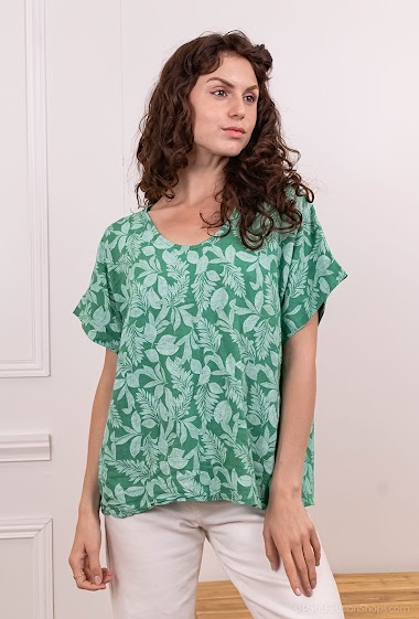 Großhändler Chana Mod - Tropical printed blouse