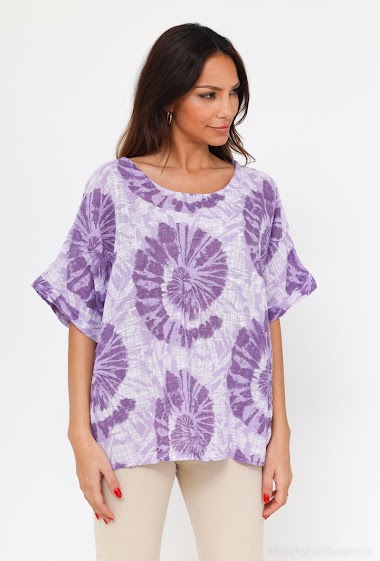 Wholesaler Chana Mod - Printed blouse