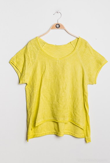 Wholesaler Chana Mod - Bi-material blouse