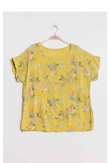 Wholesaler Chana Mod - Flower print blouse