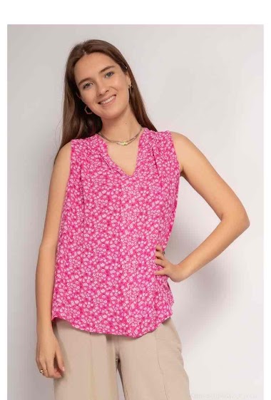 Wholesaler Chana Mod - Floral blouse