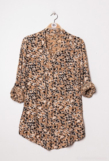 Wholesaler Chana Mod - Leopard print shirt