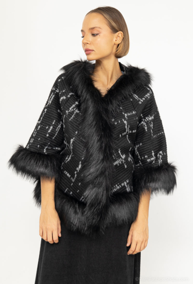 Wholesaler Chana Mod - Vest with faux fur