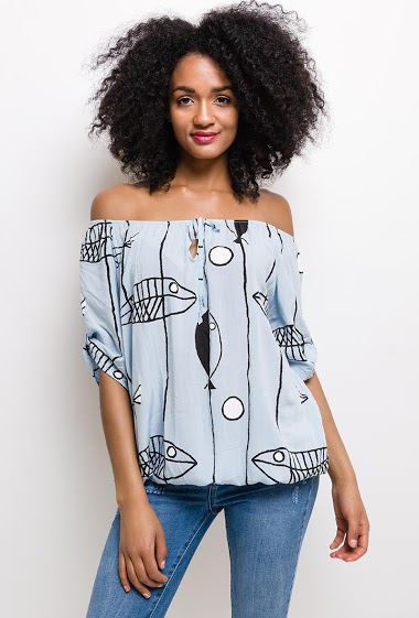 Großhändler Chana Mod - Printed blouse