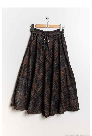 Wholesaler Chana Mod - Check skirt