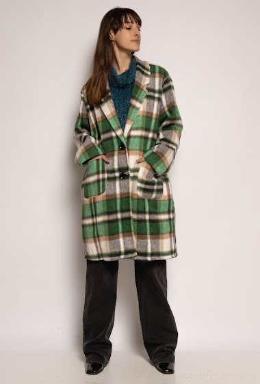Wholesaler Chana Mod - Checkered coat