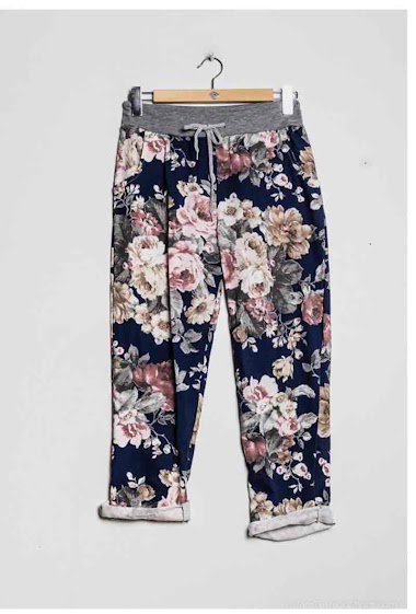 Wholesaler Chana Mod - Flower print pants