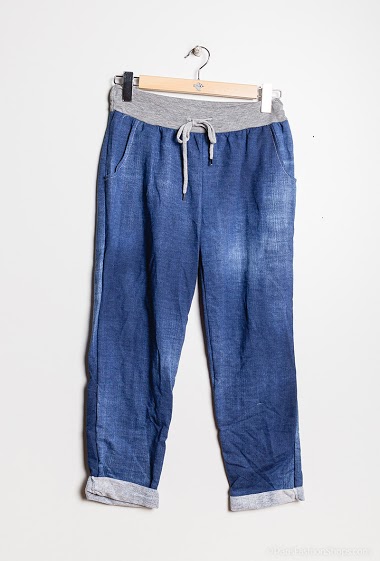 Wholesaler Chana Mod - Printed joggers pants