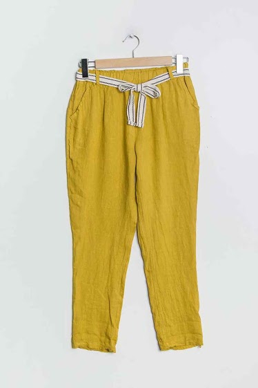 Wholesaler Chana Mod - Linen pants