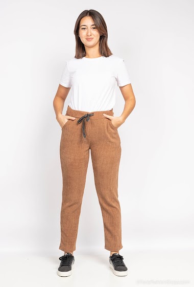 Wholesaler Chana Mod - Plain corduroy trousers