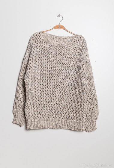 Wholesaler Chana Mod - Party shiny sweater