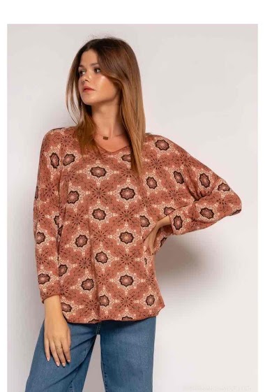 Wholesaler Chana Mod - Printed jumper