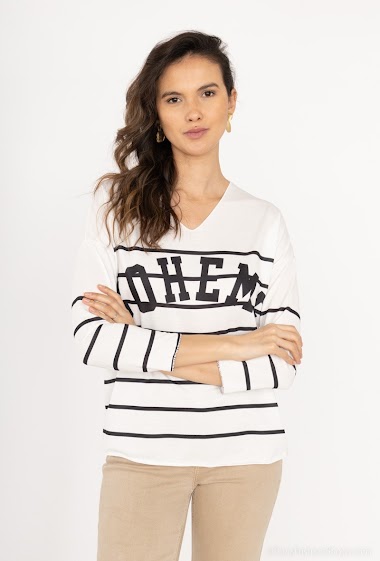 Großhändler Chana Mod - Printed sweater