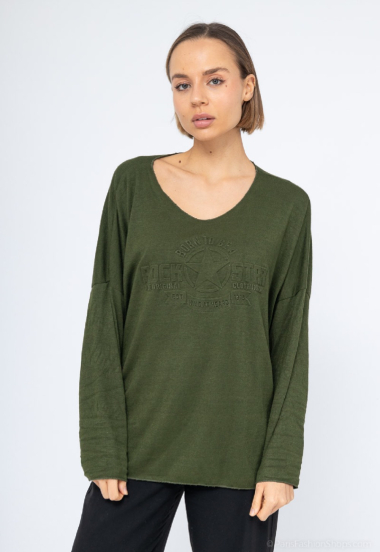 Wholesaler Chana Mod - Printed sweater