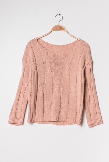 Großhändler Chana Mod - Cable knit sweater