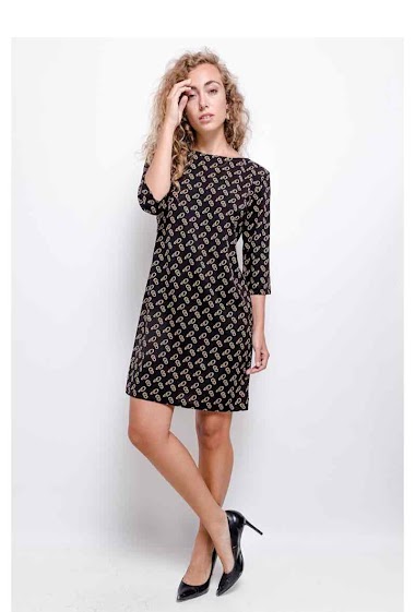 Wholesaler Chana Mod - Geometric print dress