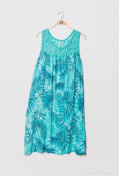 Wholesaler Chana Mod - Tropical print dress