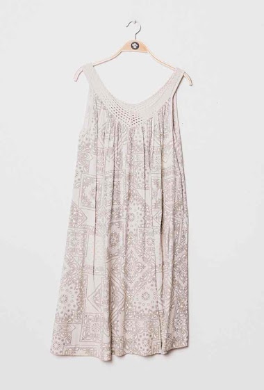 Wholesaler Chana Mod - Printed casual dress