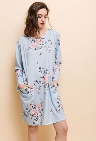 Wholesaler Chana Mod - Floral dress