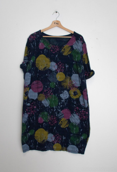 Wholesaler Chana Mod - Round print dress