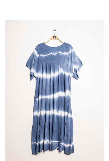 Wholesaler Chana Mod - Dress in tie & dye
