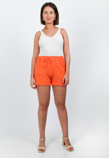 Wholesaler Chana Mod - Shorts with fringe