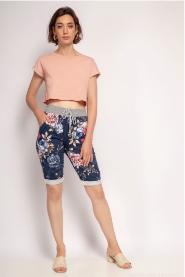 Großhändler Chana Mod - Flower print shorts