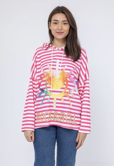 Großhändler Chana Mod - Bedrucktes Sweatshirt