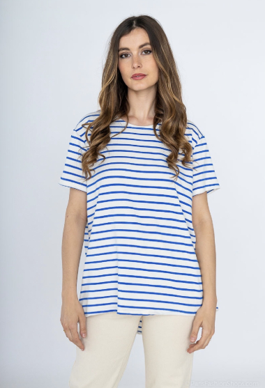 Wholesaler Chana Mod - Striped T-shirt