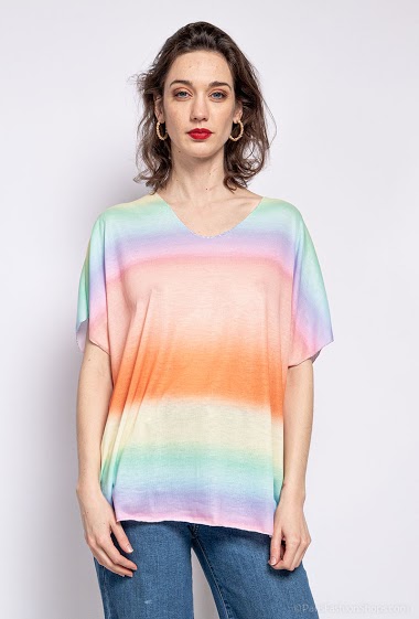 Wholesaler Chana Mod - Rainbow t-shirt
