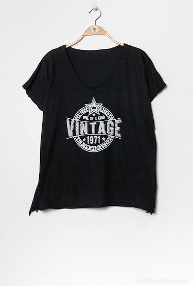 Großhändler Chana Mod - Bedrucktes T-Shirt