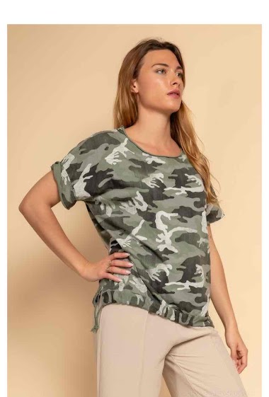 Grossiste Chana Mod - T-shirt militaire