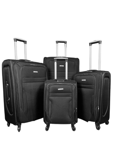 Wholesaler Chapon Maroquinerie - EXPLORE: Set of 4 nylon suitcases. (NOT)